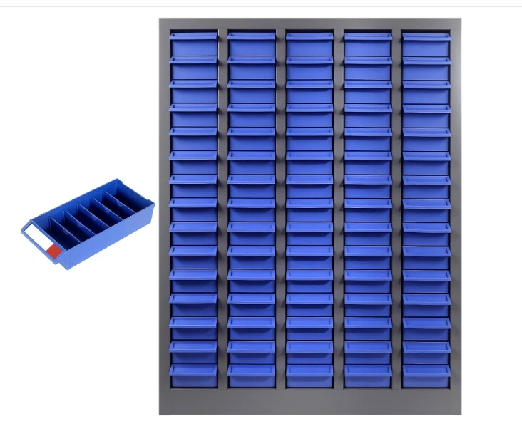 75-Drawer Nut and Bolt Organizer, Small Parts Organizer with Alloy Steel Frame