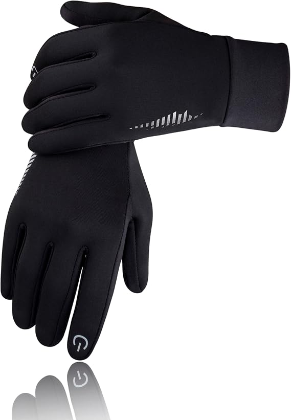 Winter Gloves Men Women – Thermal Touchscreen Fleece Lined Cold Weather