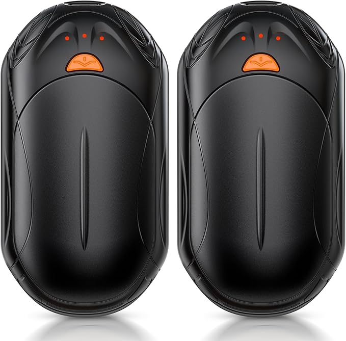 Rechargeable Hand Warmers 2 Pack AI Smart Heat Electric Pocket Warmers 20H